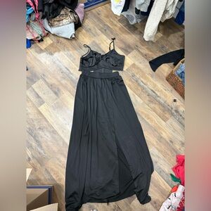 SHEIN Black Two-Piece Set